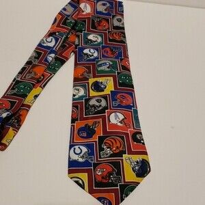 SURREY NFL Football Helmets Tie
